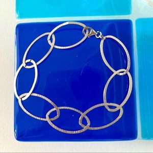 Sterling Silver Bracelet. Made in Italy.